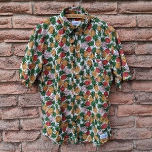 Muttonhead pineapple print button down